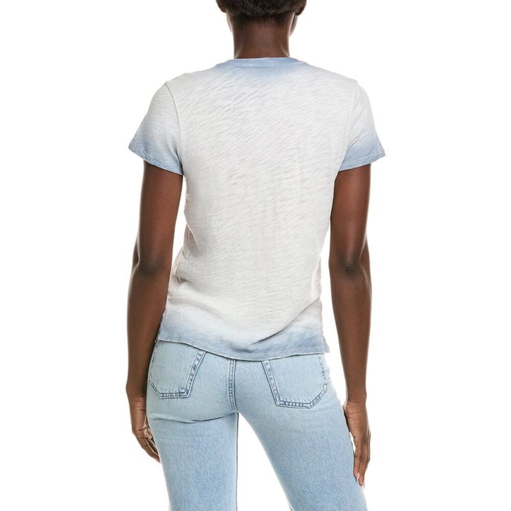 Atm Anthony Thomas Melillo Womens Slub Schoolboy Shirt, Gray - Picture 2 of 3